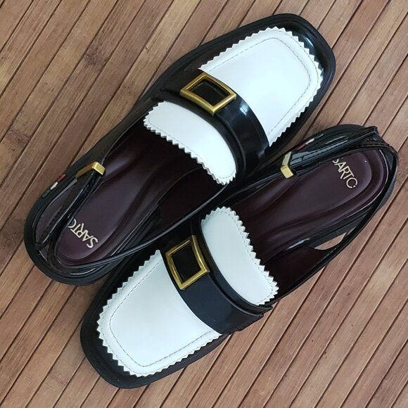 Franco Sarto Gianna Black and White NEW US size 7. - Picture 1 of 7